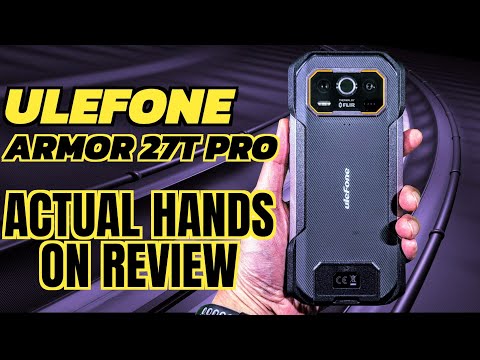 Ulefone Armor 27T PRO 5G Actual No Promo Review Thermal Camera 10,600mah Battery #ulefone #android