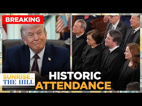 BREAKING: Trump to become first sitting president to attend SCOTUS oral arguments | Sunrise
