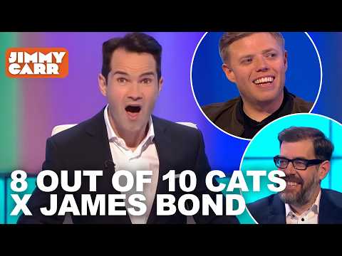 8 Out of 10 Cats x James Bond | Jimmy Carr