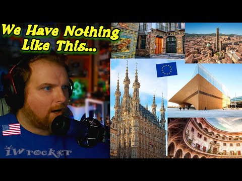 American Reacts to Epic European Architecture