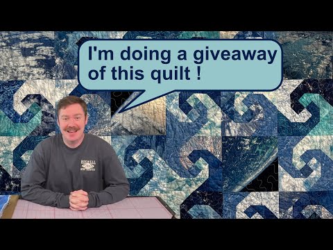 I Made a SPECIAL Quilt to Save the Environment