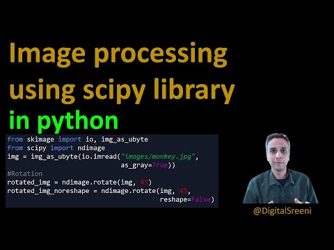 19 - image processing using scipy in Python