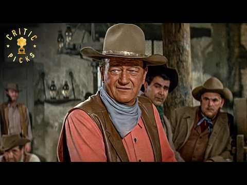 Kirk Douglas and John Wayne Get In a Bar Fight | The War Wagon