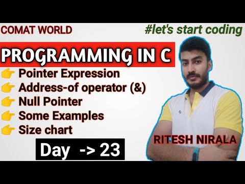 Pointer Expressions in C || Day - 23 ||