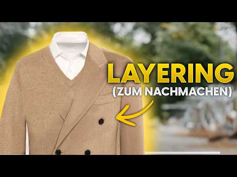Männer Layering Guide: So trägst du GARANTIERT mehrere Lagen RICHTIG