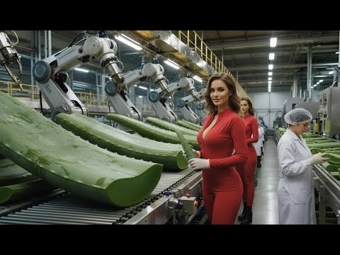 Inside the Factory: How Refreshing Aloe Vera Juice is Made (Full Process)