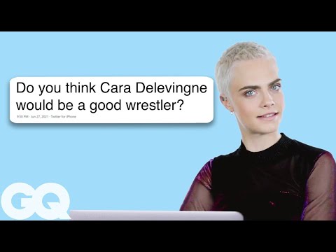 Cara Delevingne Replies to Fans on the Internet | Actually Me | GQ