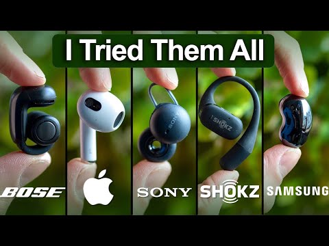 Best OPEN Earbuds [Tested & Compared!] - Bose vs Sony vs AirPods vs Shokz..