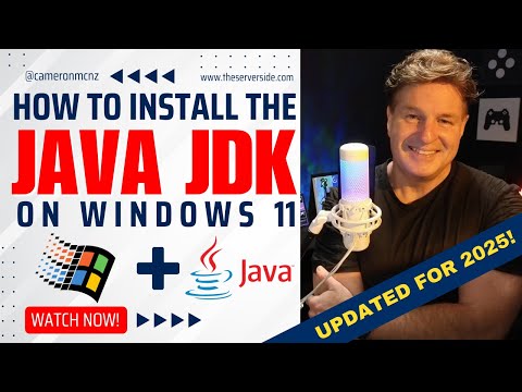 Install Java's JDK and set JAVA_HOME on Windows