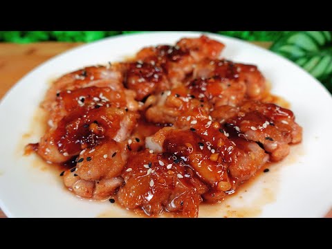 Honey Teriyaki Chicken Thigh! They disappear in 1 minute 😋