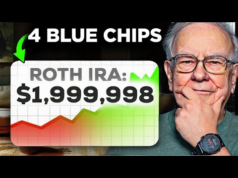 Warren Buffett: The Only 4 Blue Chip Stocks I'd Buy If Markets Crash 40%