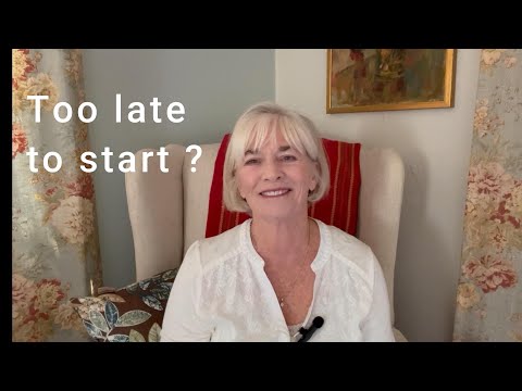 Never too old to start a new business or career. Age is your advantage.