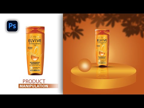 Elvive Shampoo Product Manipulation in Photoshop | Creative Photo Editing Tutorial