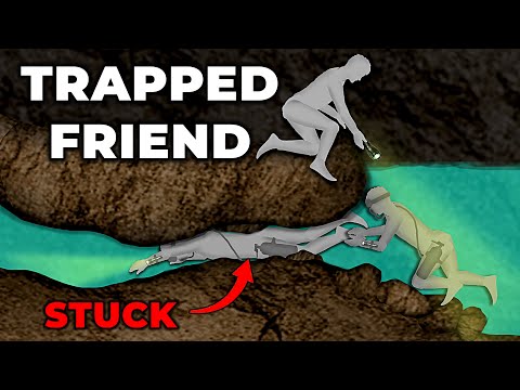 Caver gets stuck in narrow water-filled tunnel | The Clarksville Cave Tragedy