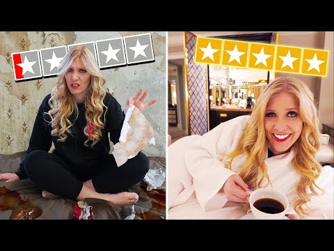 WORST Reviewed Hotel vs BEST Reviewed Hotel! *disgusting*