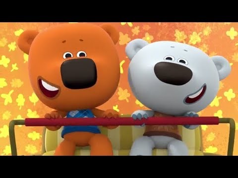 Ми-ми-мишки - Осенний сборник мультиков про Кешу, Тучку, Лисичку и Цыпу   - мультики детям