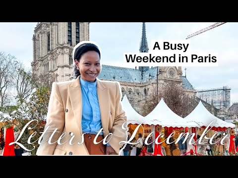 Letter 6 | Emily in Paris Premiere, Christmas Shopping in Paris, Festive Outfits