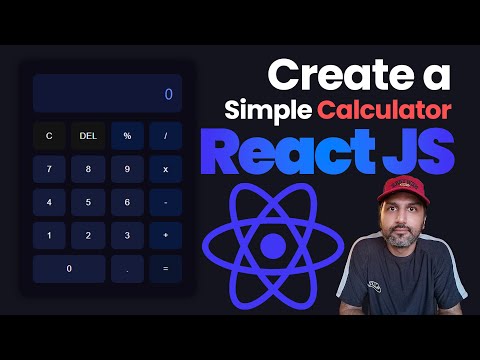 Build a Simple Calculator App with ReactJS | Beginner-Friendly Tutorial (2025)