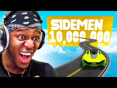 SIDEMEN REACH 10 MILLION SUBSCRIBERS ON GTA V