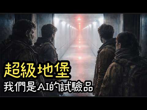 我從「超級地堡」逃出來了，但廣播機剛剛傳來的一句話，讓我懷疑我還在裡面。｜末日碉堡｜睡前故事｜歐美科幻｜恐怖故事｜科幻故事｜怪談