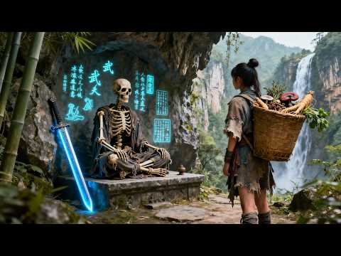 The girl fell into a cave and accidentally learned a mysterious skill.