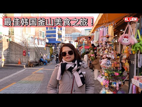 最佳韩国釜山美食之旅！红参甘鸡汤, 韩式牛肉萝卜锅，釜山传统菜市场，甘川文化村