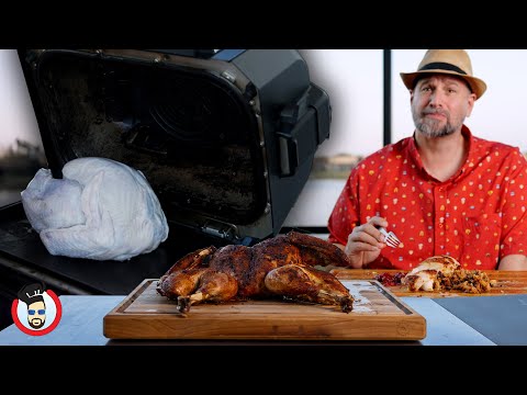 Will a Whole Turkey Actually Fit in the Woodfire? | Full Thanksgiving Cook 🦃🔥