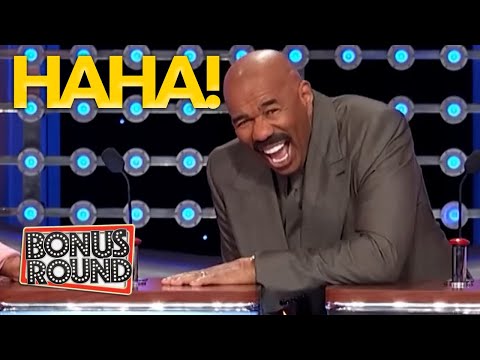 Steve Harvey's FUNNIEST Fill In The Blanks On Family Feud!