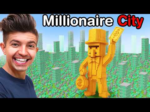I Found Millionaire Villager City In Minecraft