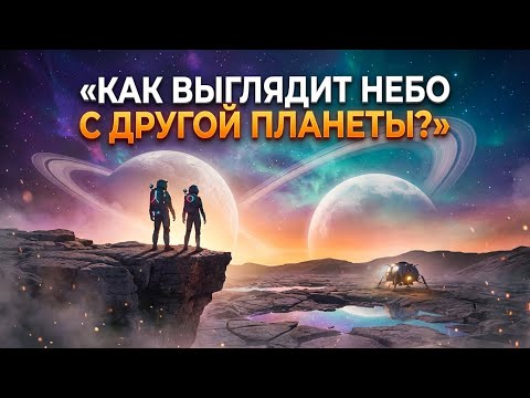Как выглядит небо с другой планеты?
