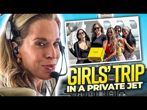 Girls' Trip to Vegas in a Private Jet!