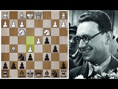 Михаил Ботвинник: Рождение убойного ВАРИАНТА! Славянская защита.Шахматы.