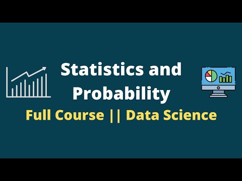 Statistics and Probability Full Course || Statistics For Data Science