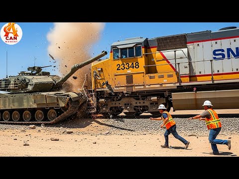 Most Unbelievable Train Moments Caught on Camera - Best of Month #222