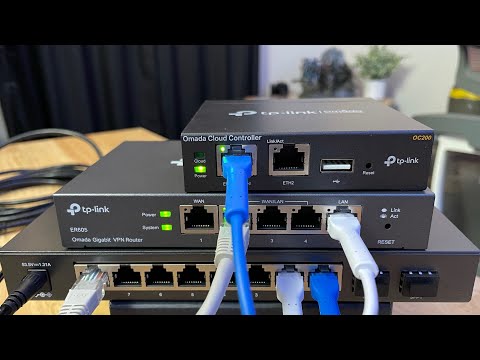 Quick Look and Simple Setup of the TP-Link Omada 10-Port POE Switch with the Hardware Controller
