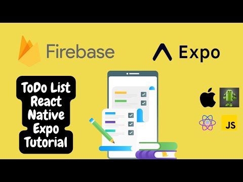 To-Do List Using React Native Expo And Firebase | CRUD Operations | React Native Tutorial | JS