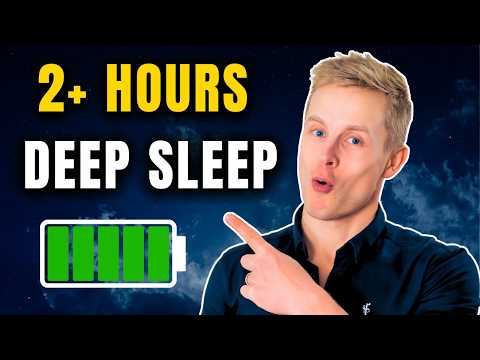I Increased My Sleep Score from 75 to 100% - Here's How