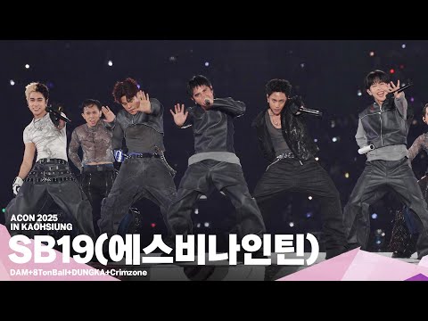 [#ACON2025] SB19(에스비나인틴) '​DAM+8TonBall+DUNGKA+Crimzone' | 4K Stage |