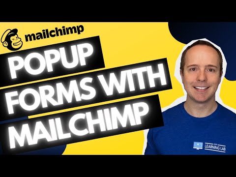 MailChimp Pop Up Subscription Form On WordPress + Automated Email After Signing Up