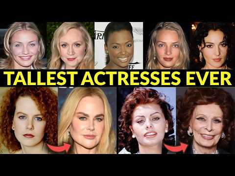 15 Tallest Hollywood Actresses: Then and Now (Age 50+)