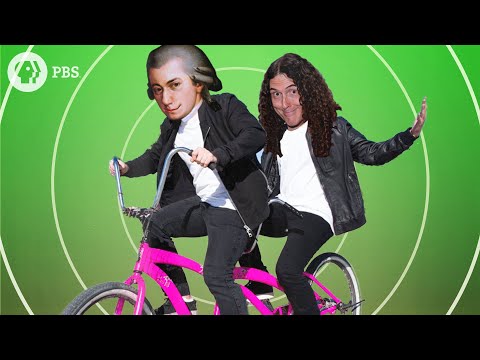 Parody Music (Yes That's Mozart and Weird Al on a Bike)