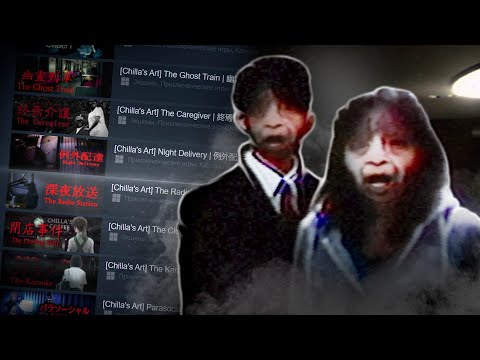 Настоящие японские VHS ужасы | игры Chilla’s Art