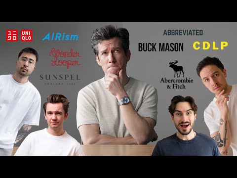 15 "Best" Men's T-Shirts (According to YouTubers)