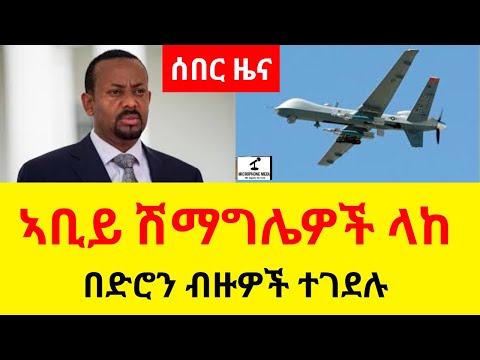 BREAKING NEWS   ኣቢይ  ሽማግሌዎች ላከ   //   በድሮን ብዙዎች ተገደሉ