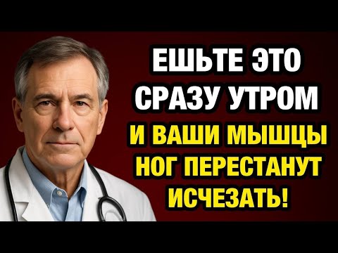 Пожилые Люди, Ешьте Это Сразу Утром, И Ваши Мышцы Ног Перестанут Исчезать
