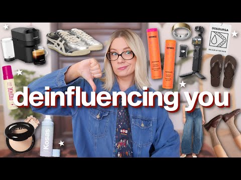 things i was ~influenced~ to buy that i regret or maybe hate *DEINFLUENCING* you