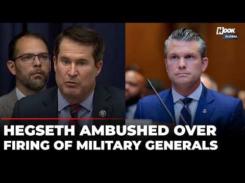 'You Can't Explain Why You Fired...': When Democrat Ambushed Hegseth Over Firing Of Generals | Viral