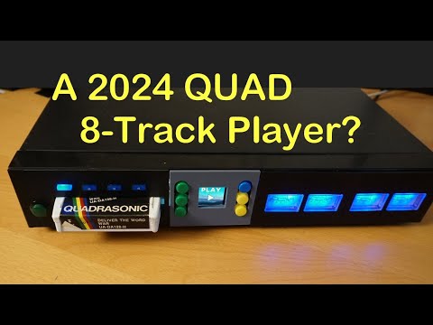 Pi-powered Quadraphonic 8-Track "Player"