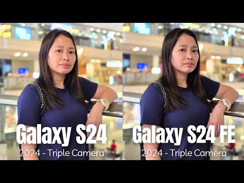 Samsung Galaxy S24 vs Galaxy S24 FE camera! In-depth comparison!