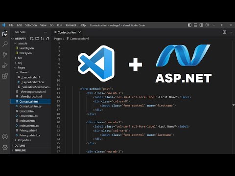 Build ASP.NET Core Web Application using Visual Studio Code and .NET 8 | Install C# Extensions
